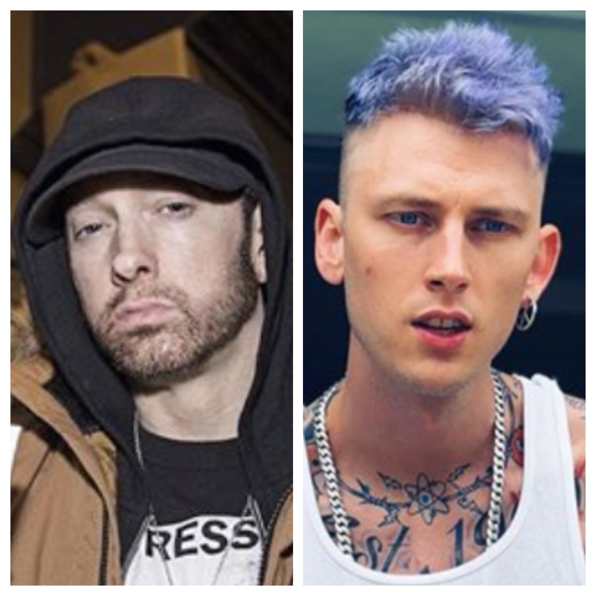 Eminem hits back at Machine Gun Kelly with another diss track - Goss.ie1200 x 1200