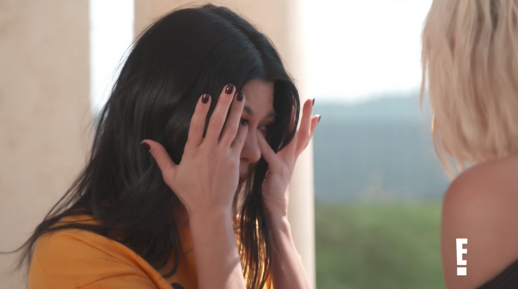 Watch Kourtney Kardashian Breaks Down In Tears Before Her 40th Birthday In Emotional Kuwtk Clip
