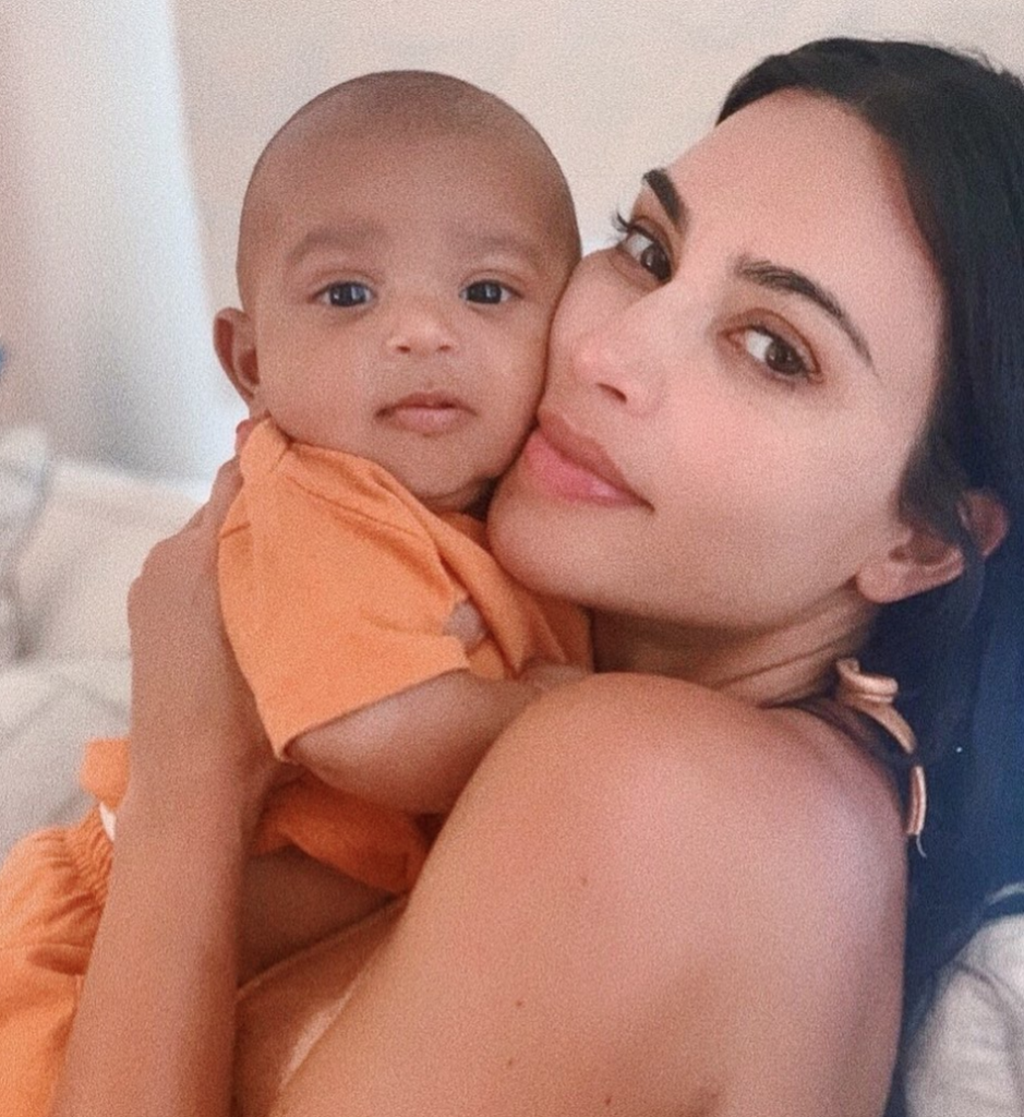 Kim Kardashian Believes Her Son Psalm West Is Her Father Reincarnated Goss Ie