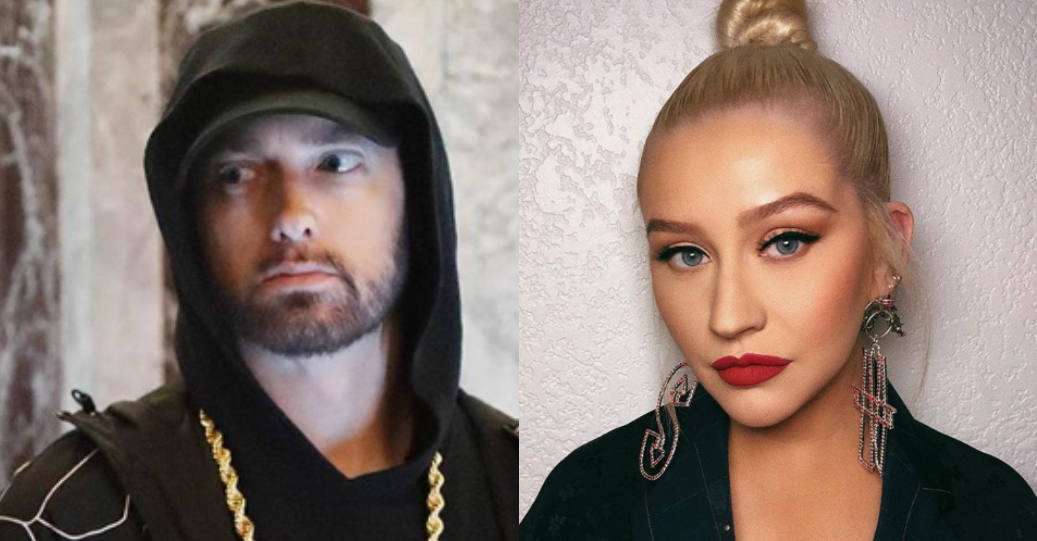 Eminem disses Christina Aguilera again YEARS after their feud ...