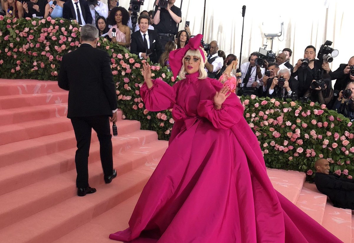 Lady Gaga rocks FOUR different outfits on the Met Gala pink carpet