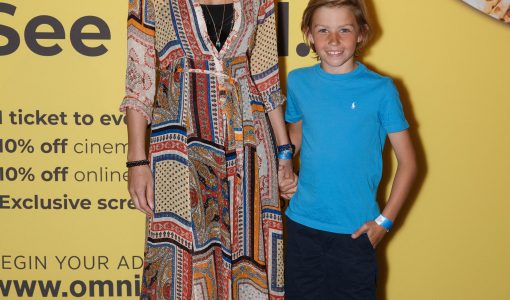 Alison Canavan and her son James (8) pictured at the MyOmniPass private screening at Omniplex Rathmines, Tuesday 2nd July Photograph Fran Veale