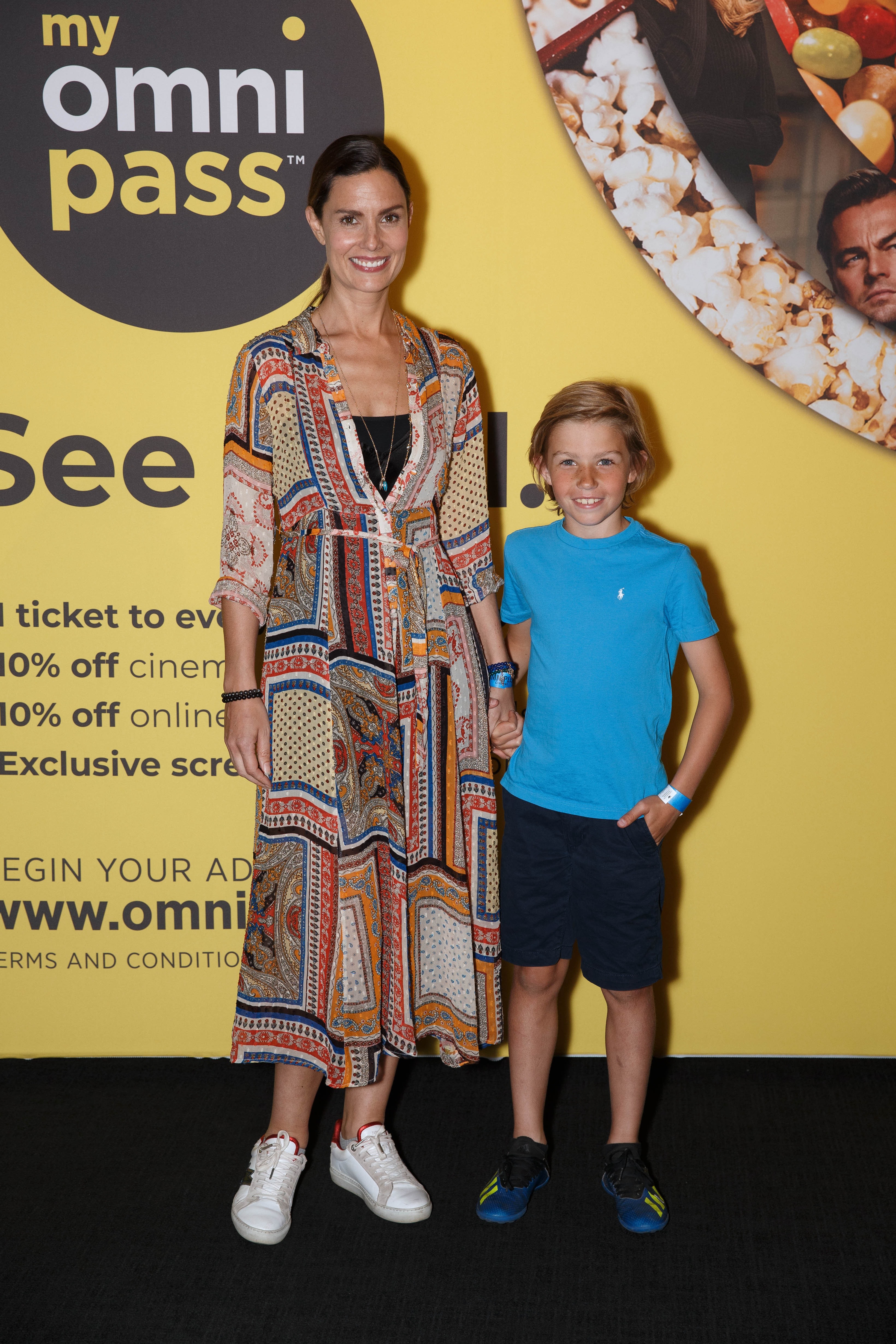 Alison Canavan and her son James (8) pictured at the MyOmniPass private screening at Omniplex Rathmines, Tuesday 2nd July Photograph Fran Veale