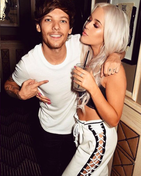 Louis Tomlinson&#39;s sister Lottie defends going on a night out after her mum&#39;s death - 0