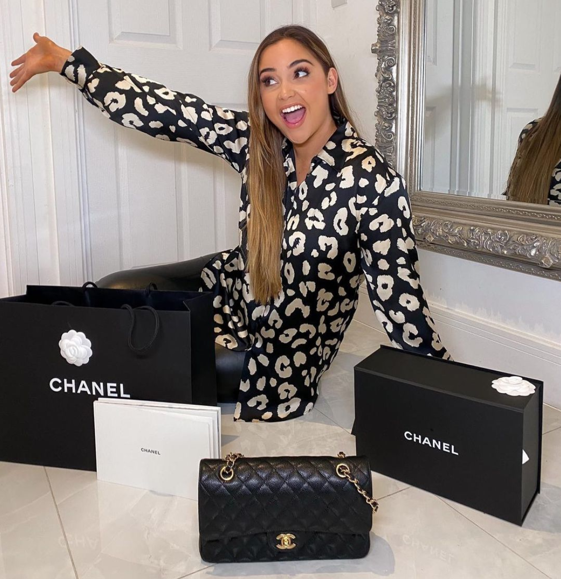 Jacqueline Jossa warns fans about scammers after launching Chanel handbag  giveaway