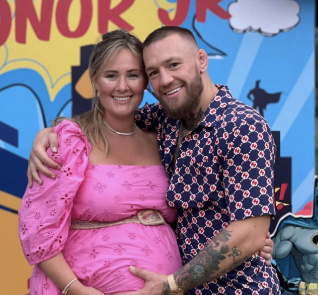 Conor McGregor reveals fiancée Dee Devlin is due to give birth VERY
