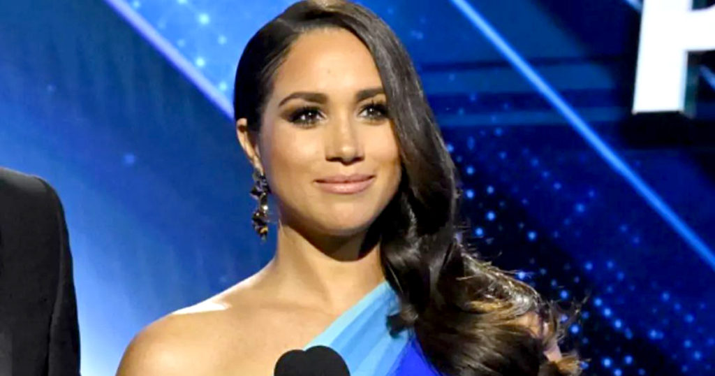 Steal Her Style Meghan Markle stuns in blue ombre gown at NAACP Awards