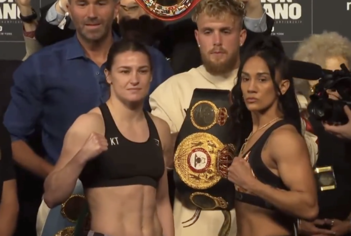 Katie Taylor hits back at Jake Paul after he slams her and Irish fans ...