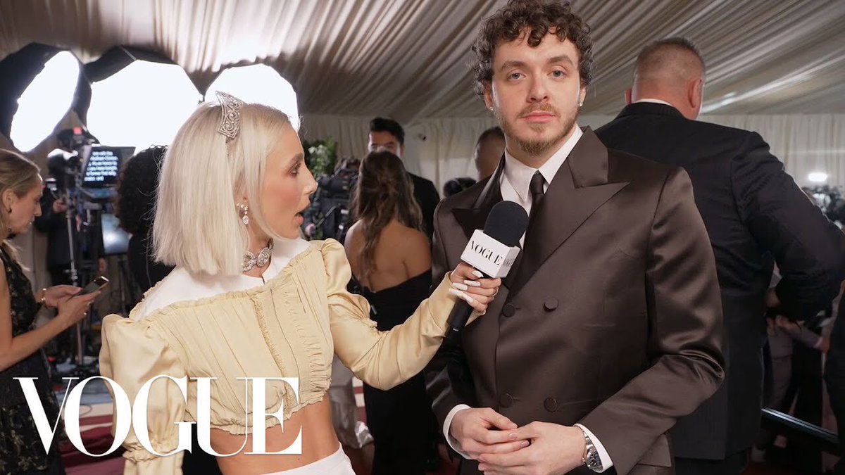 Jack Harlow Hilariously Reacts to Viral Emma Chamberlain Met Gala Moment