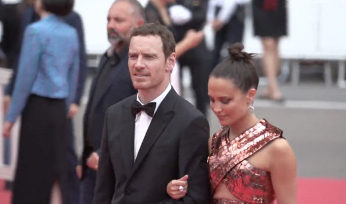 Michael Fassbender and Alicia Vikander Make Rare Red Carpet Appearance at  Cannes