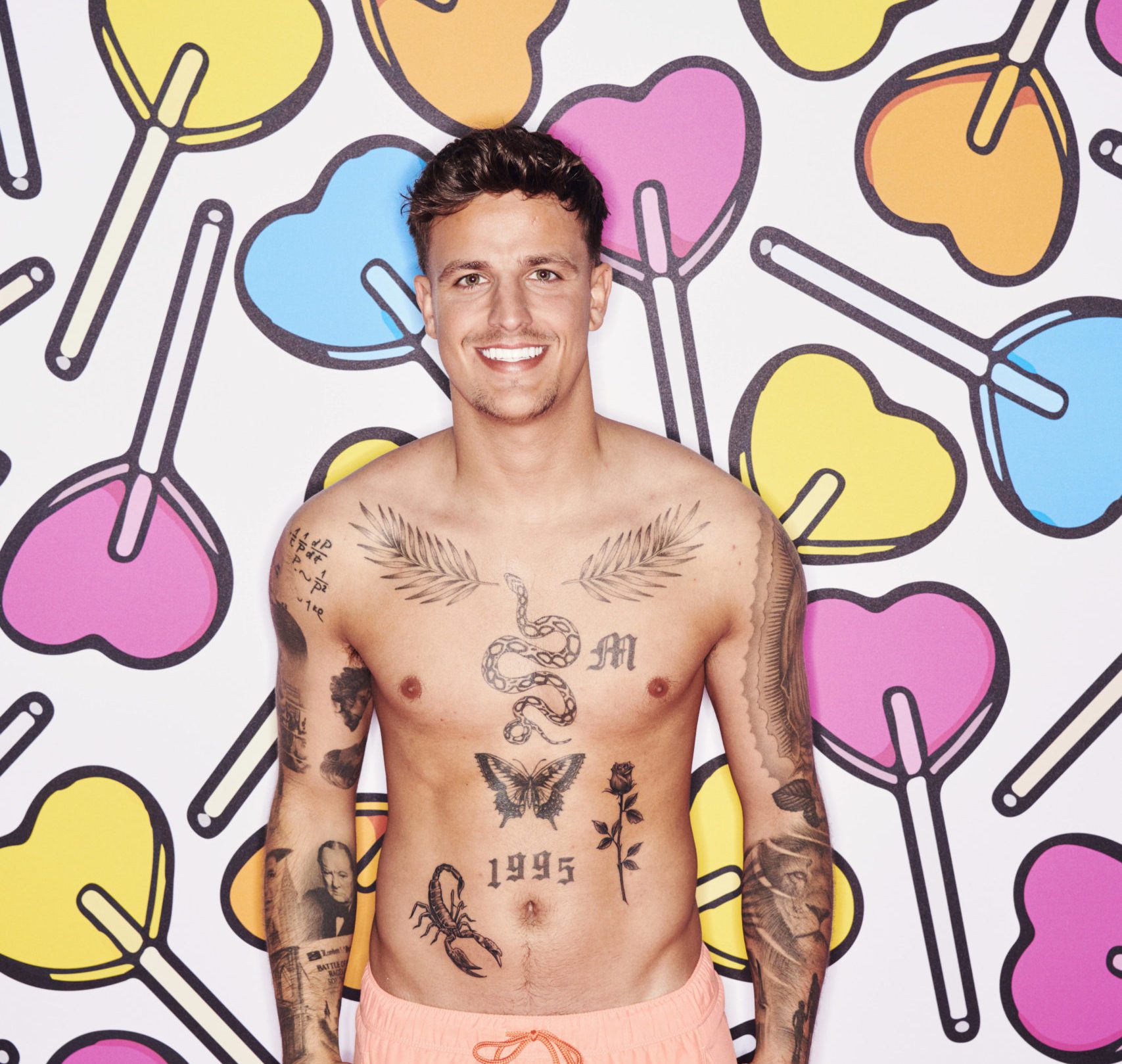 Here's the meanings behind Love Island star Luca Bish's tattoos 