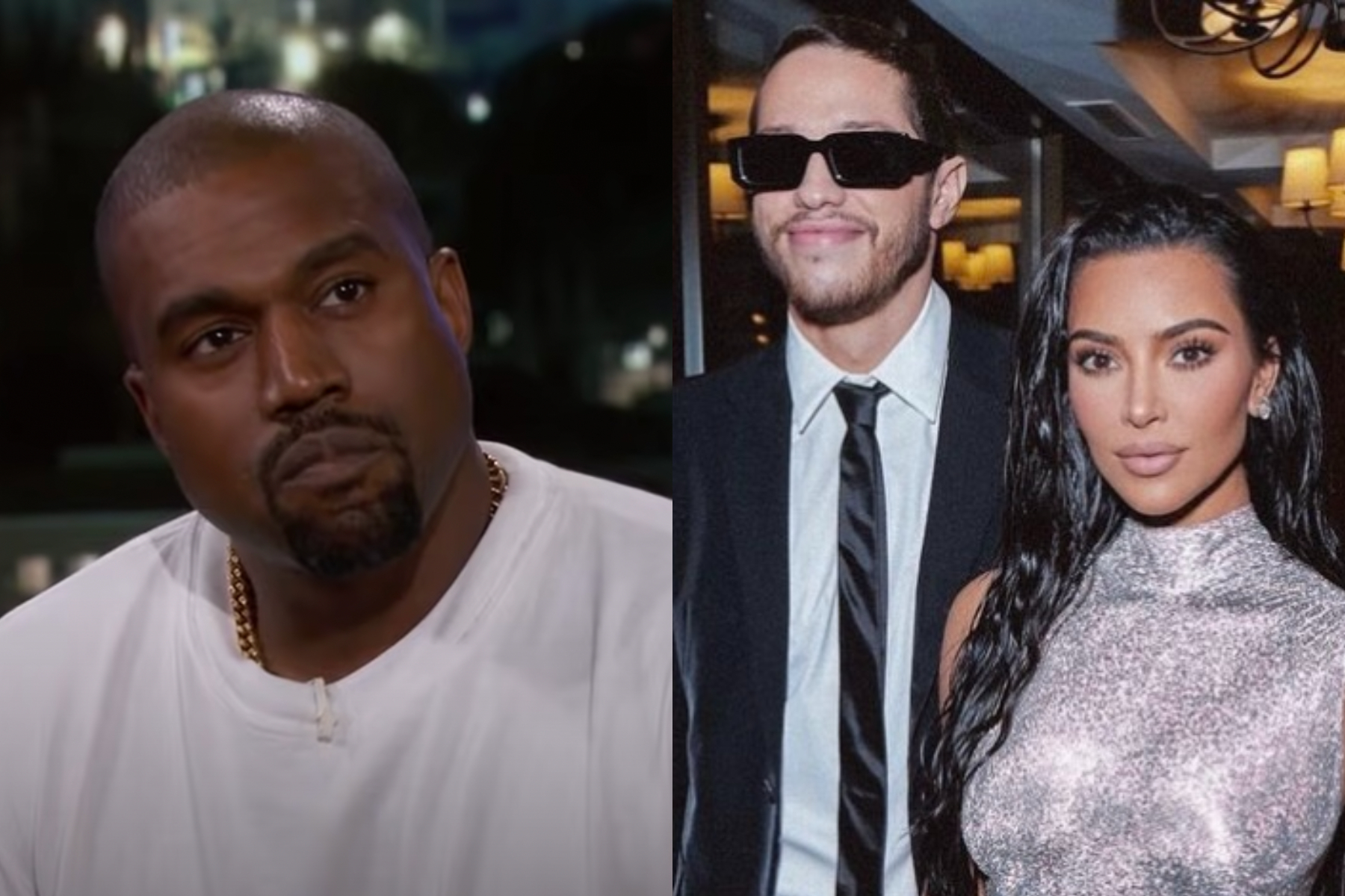 Kanye West reacts to Kim Kardashian and Pete Davidson’s breakup with ...