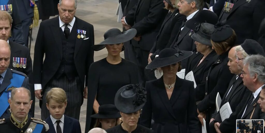 Meghan Markle Wipes Away Tears In Emotional Moment At Queen Elizabeth Iis Funeral Gossie