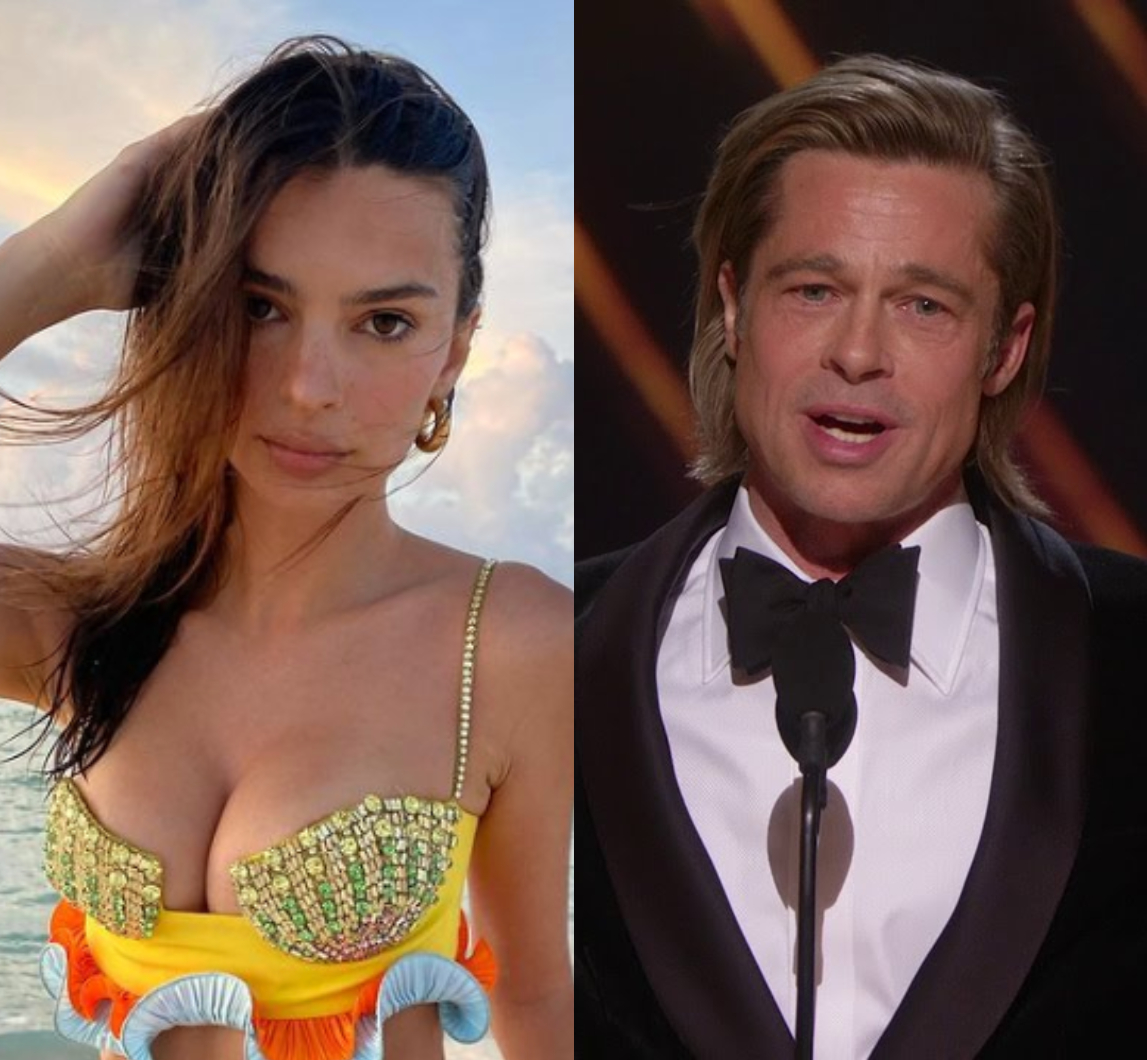 Are Brad Pitt & Emily Ratajkowski 'Secretly' Dating?