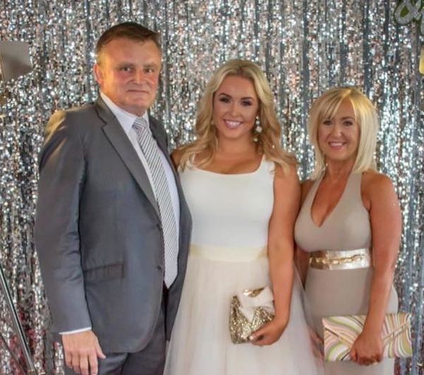 Irish influencer Sinead O'Brien announces the death of her father