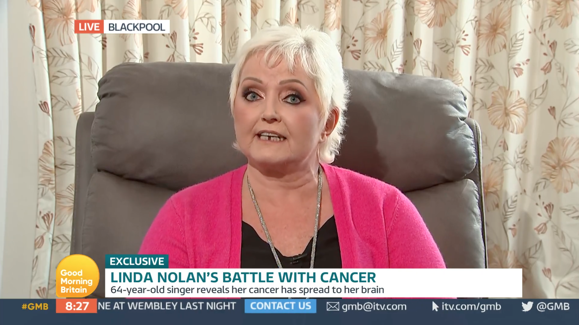 Linda Nolan 'devastated' as she shares update on battle with