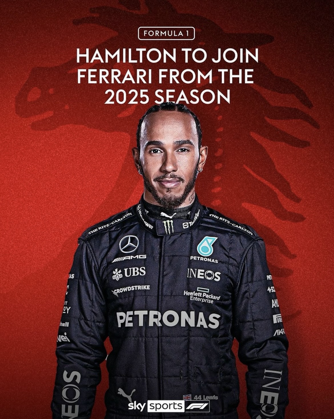 Lewis Hamilton set to make shock switch to Ferrari in F1 2025 : r/formula1